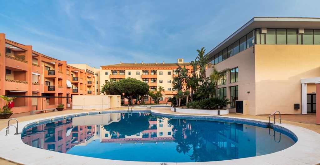 Apartamento junto a la playa 4p piscina y parking Punta Umbría Exterior foto